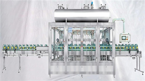 peseuse rotative de remplissage pour huile lubrifiante