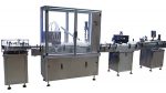 Machine de capsulage et d'étiquetage de remplissage de bouteilles automatique