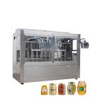 Machine de capsulage remplissante de miel de pot en verre automatique