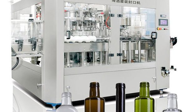 Machine de remplissage liquide en canette de bière