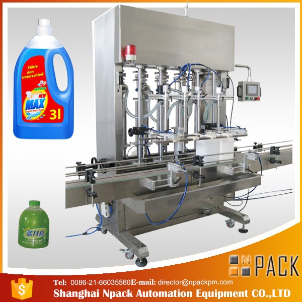 Machine de remplissage liquide à double tête entièrement automatique