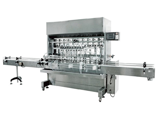 Machine de remplissage liquide automatique de gravité de 12 têtes pour la sauce de soja