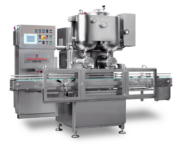 Machine de remplissage semi-automatique de confiture de fruits à double tête