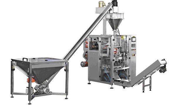 Type de bouteille automatique machine de remplissage de poudre d'alimentation en spirale