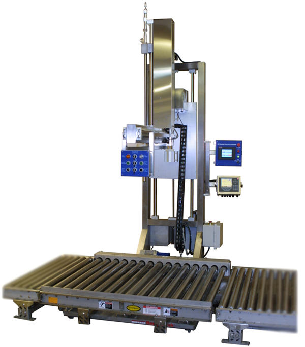 MACHINE DE REMPLISSAGE DE TAMBOUR IBC