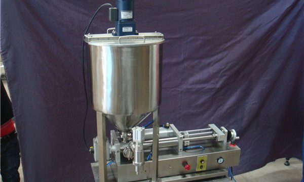 Machine de remplissage liquide semi automatique à 2 têtes